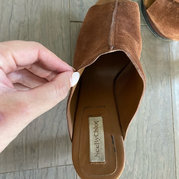 Chloe Suede Heels - Picture 2 of 5